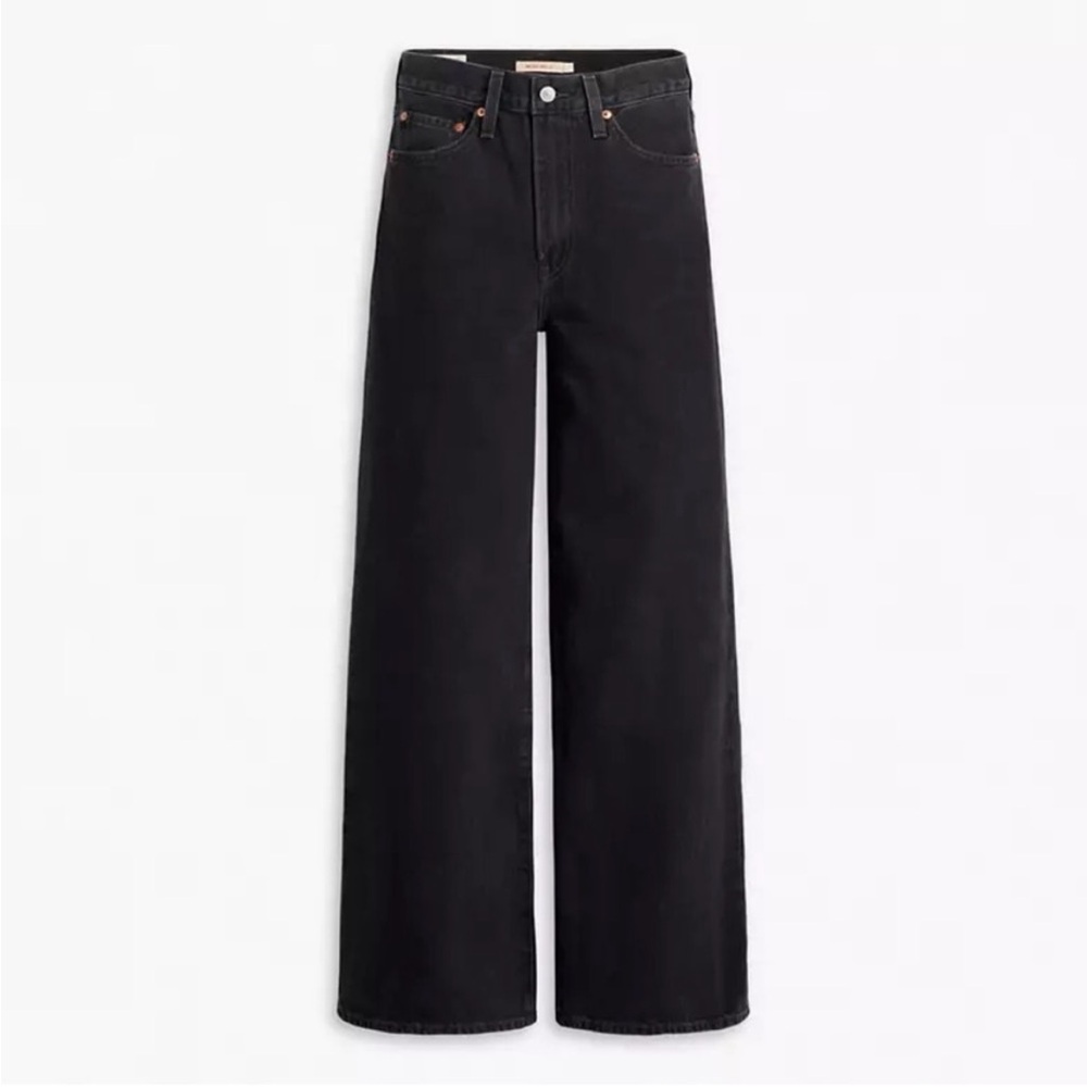 Levi’s premium Ribcage wide leg jeans 27